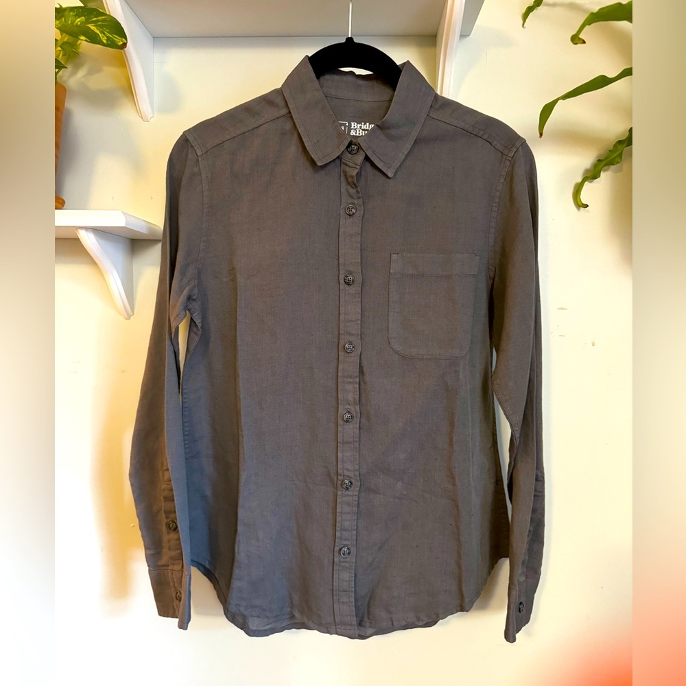 Bridge & Burn Linen Button Down